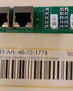 RJ45 Dual Interface CAN BFN BDAM48